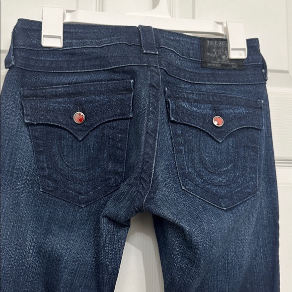True religion Dark Blue Flared Jeans - Picture 1 of 5